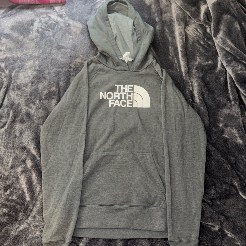 The North Face Heather Gray Hoodie
